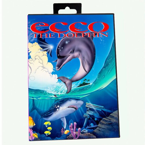 Ecco the Dolphin Для приставки Sega Genesis Sega Mega Drive 16 bit MD