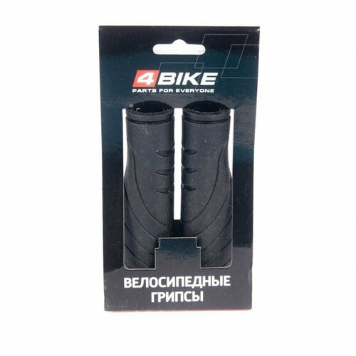 фото Грипсы 4bike 130мм анатомической формы с закрытым торцом с гелевыми вставками