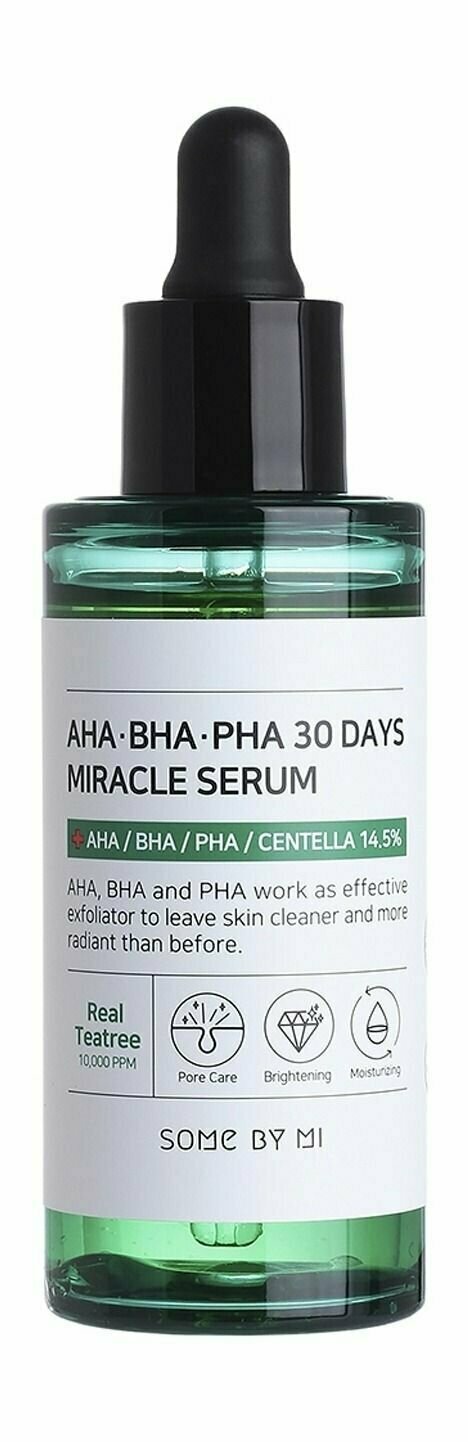Сыворотка для лица с BHA, AHA и PHA кислотами Some by Mi Aha-Bha-Pha 30 Days Miracle Serum