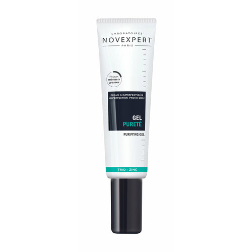 Гель для проблемной кожи лица с цинком Novexpert Trio-Zink Purifying Gel