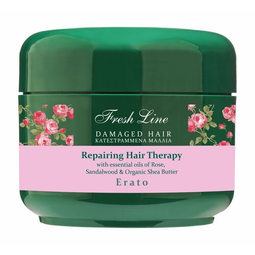 Восстанавливающая маска для сухих и поврежденных волос Fresh Line Erato Repairing Hair Therapy