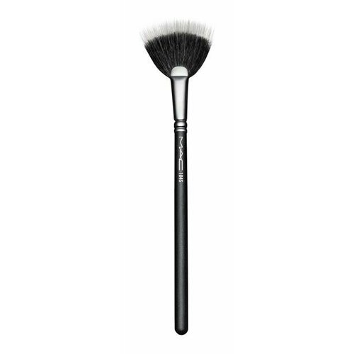 Кисть для нанесения средств с пудровой и кремовой текстурой MAC Duo Fibre Fan Synthetic Brush 184S