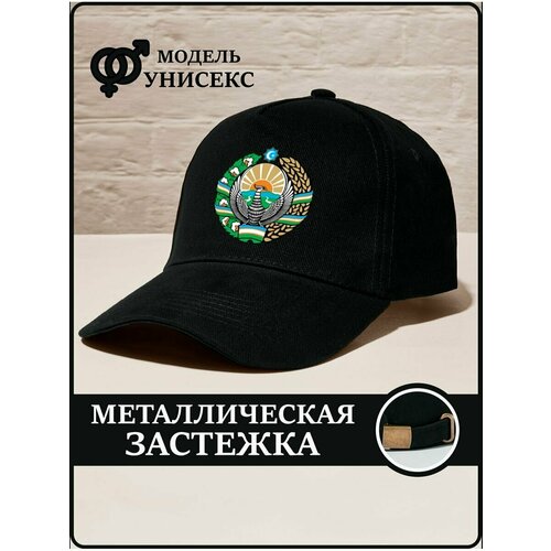 фото Бейсболка , размер 56/60, черный caplab