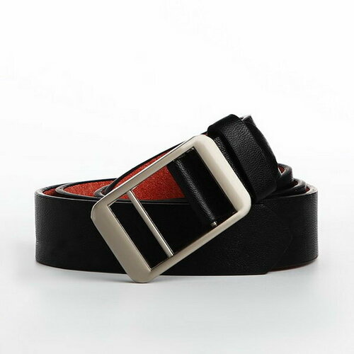 фото Ремень сима-ленд, размер 100, черный сима-лэнд