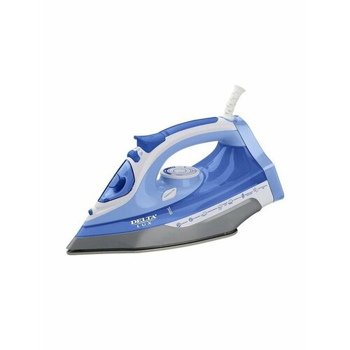 Утюг DELTA LUX DL-712 белый с синим 510600₽