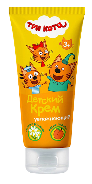 Крем детский Три кота увлажняющий 100мл - фото №1