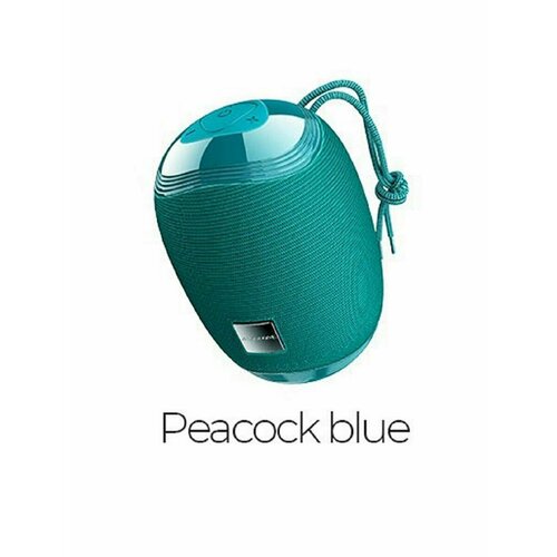 Портативная колонка BR6 Miraculous Bluetooth синий павлин 102400₽