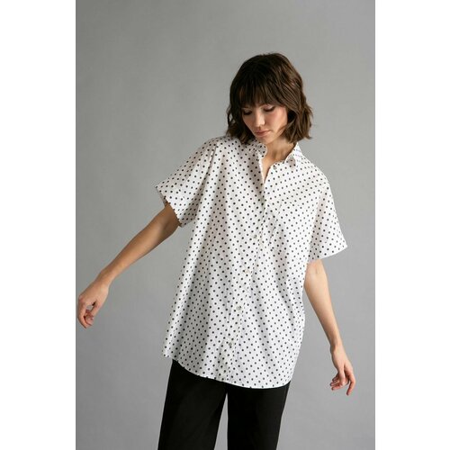 Блуза Baon, размер 44, белый блуза baon b1723029 размер 44 белый