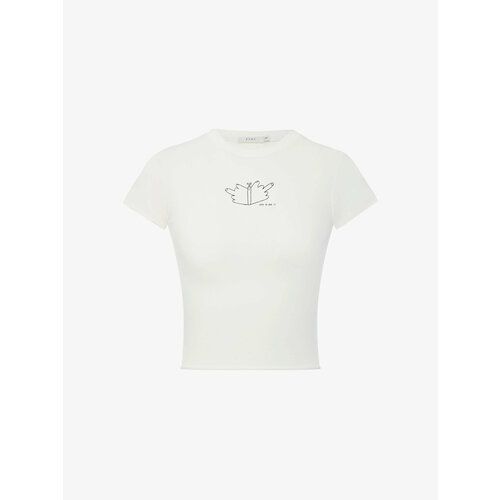 фото Топ xsai small tee, размер s, белый