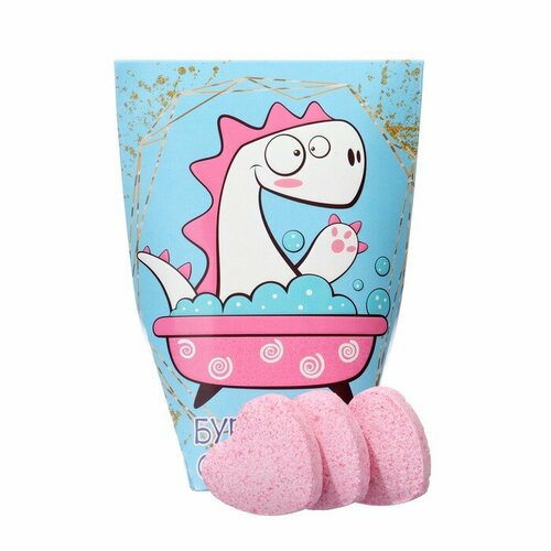 Подарочный набор NOVOSVIT Бурлящая соль для ванны 3 шт по 20 г 572₽