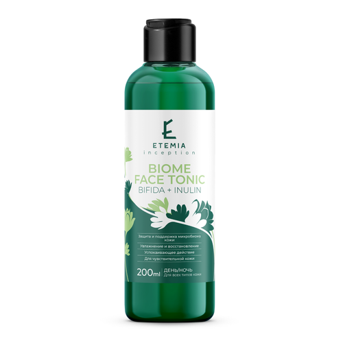 Биомный тоник с пробиотиками и инулином Etemia Biome Face Tonic Bifida + Inulin