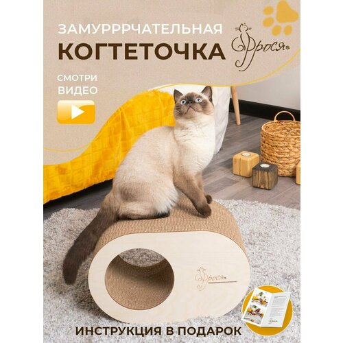 Когтеточка для кошек, картонная Норка