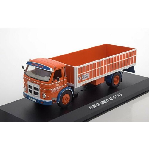 PEGASO Comet 1090 Frutas Jaen 1973 Orange/Blue, масштабная модель грузовика коллекционная