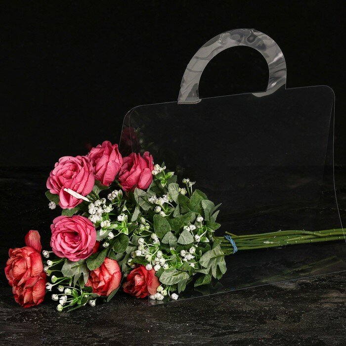 UPAK LAND Переноска для цветов без ленты, 30×25×12 см