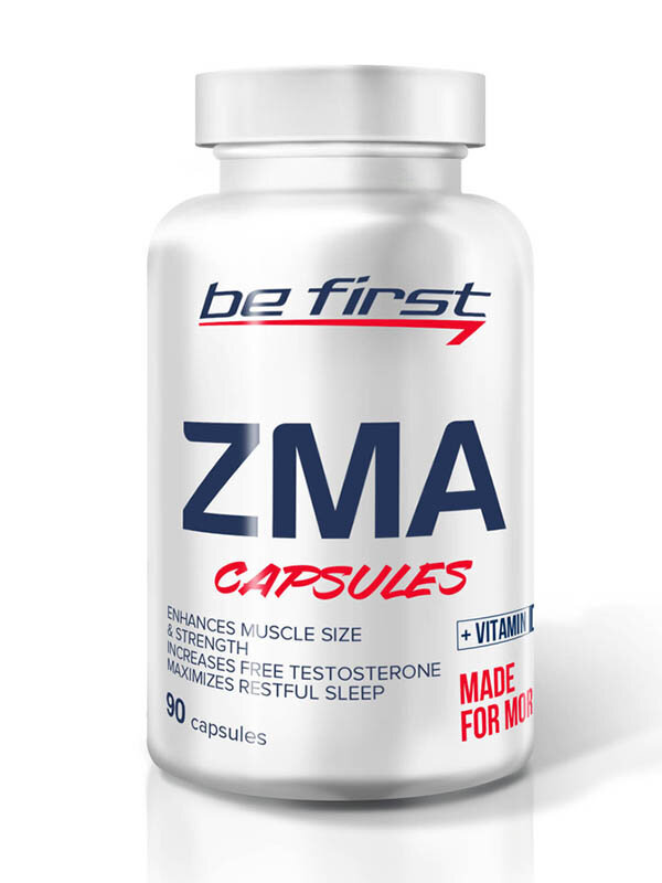 ZMA с витамином Д3 Be First ZMA+D3, 90 капсул / Спортивное питание для повышениея тестостерона