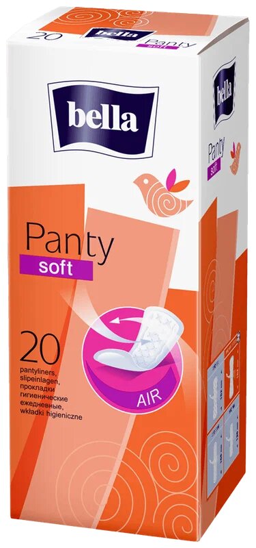 Bella прокладки ежедневные Panty soft, 20 шт.