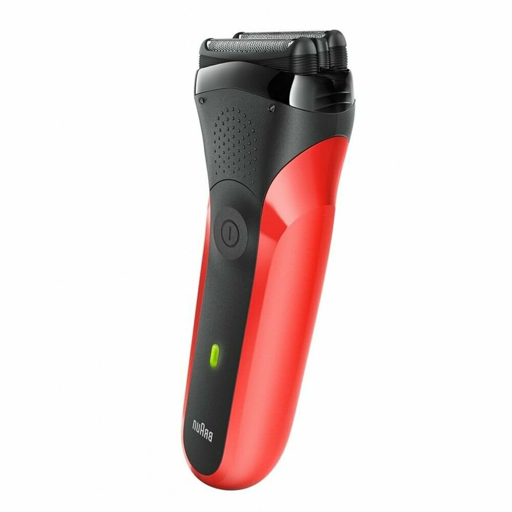 Электробритва сеточная BRAUN S3 300s Red (ПИ) красная