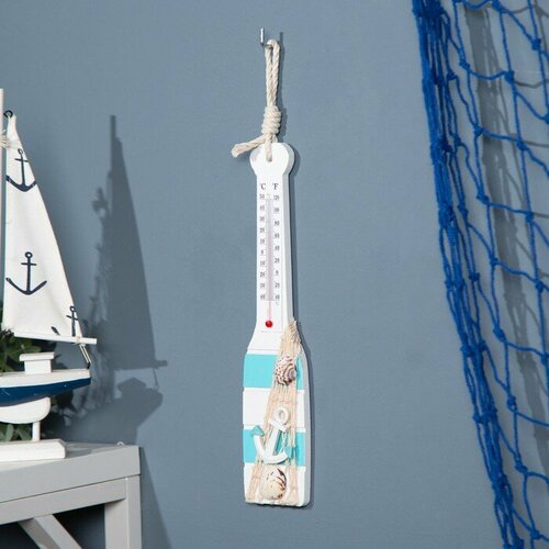 SUI Сувенир интерьерный Весло с термометром 307см 543₽