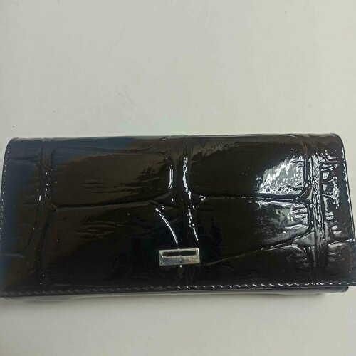 фото Кошелек , фактура тиснение, черный нет бренда