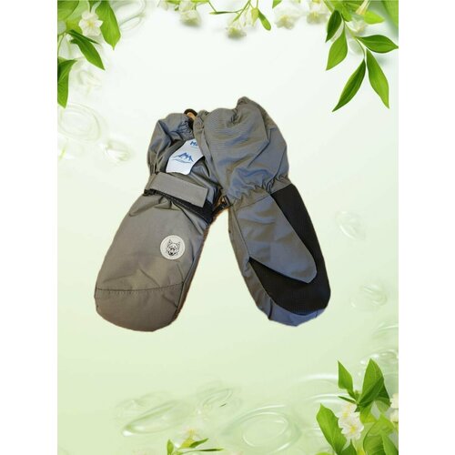 Варежки Miayo, размер 6-8, серый