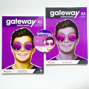 Gateway to the World A2. Полный комплект: Учебник + Рабочая Тетрадь + диск