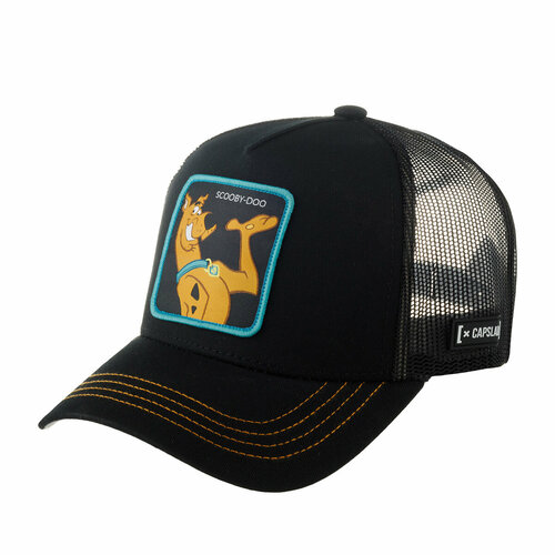 фото Бейсболка capslab, размер onesize, черный