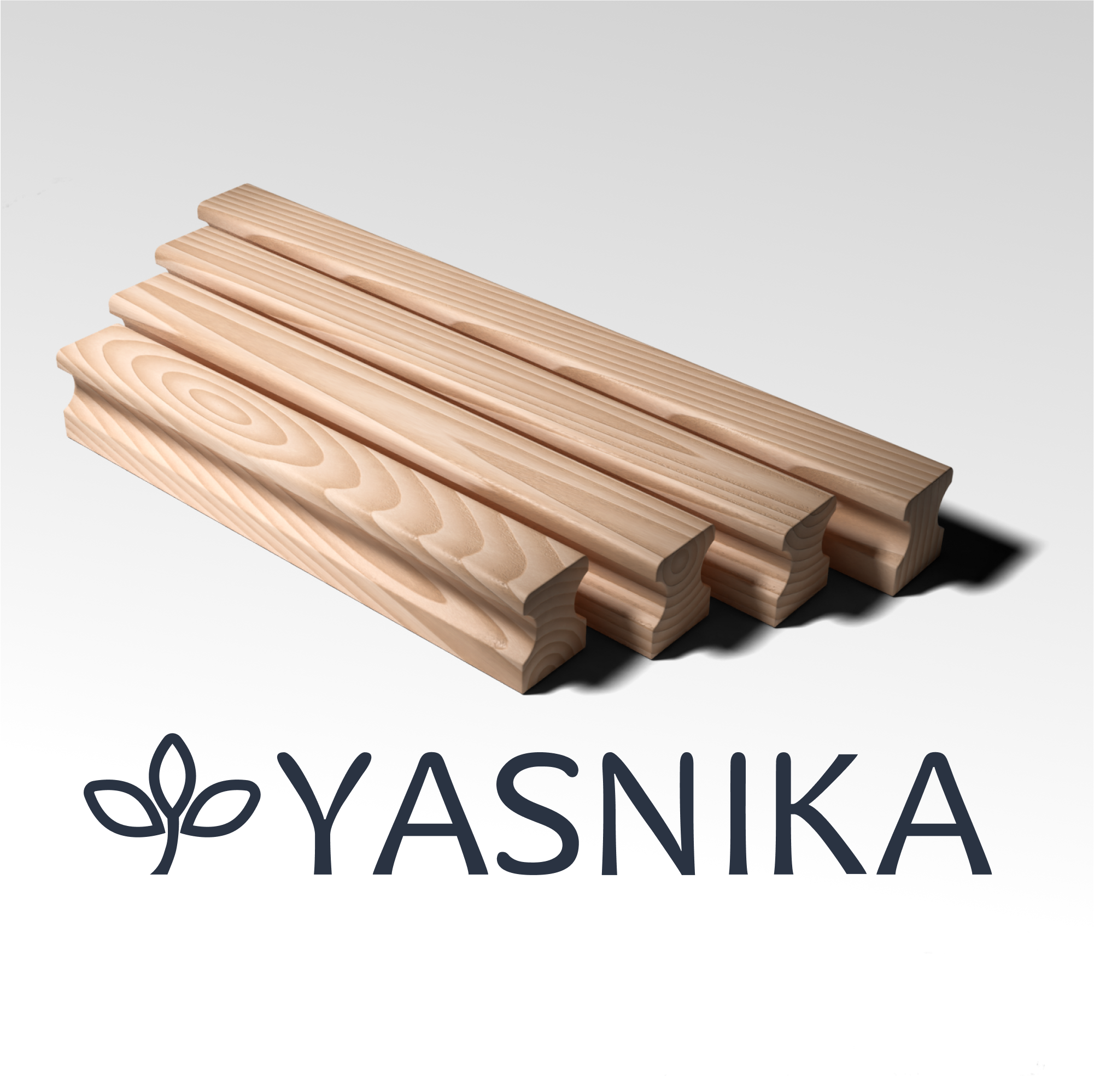 Ручка рейлинг 343 мм мебельная деревянная Y16, YASNIKA, Ясень, 1шт - фотография № 7