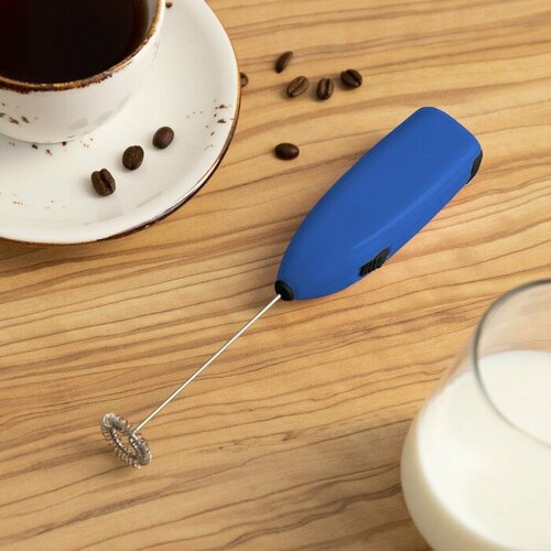 Капучинатор погружной Luazon LMR-07 от 2АА не в компл цвет синий 471₽