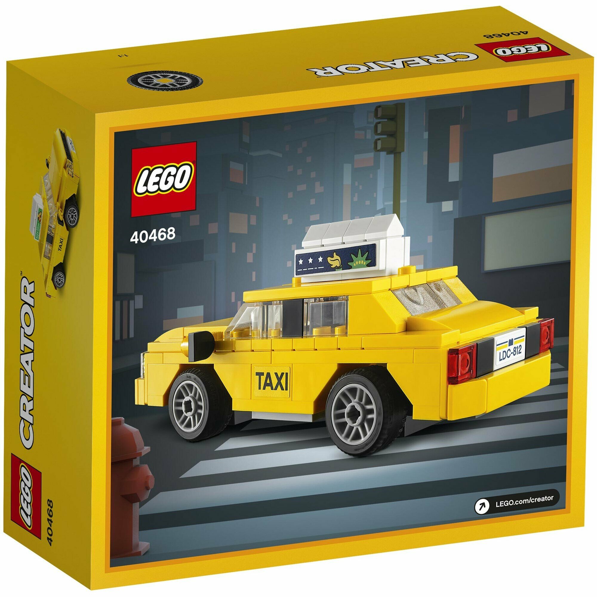 Конструктор LEGO Creator "Желтое такси" 40468 - фото №7
