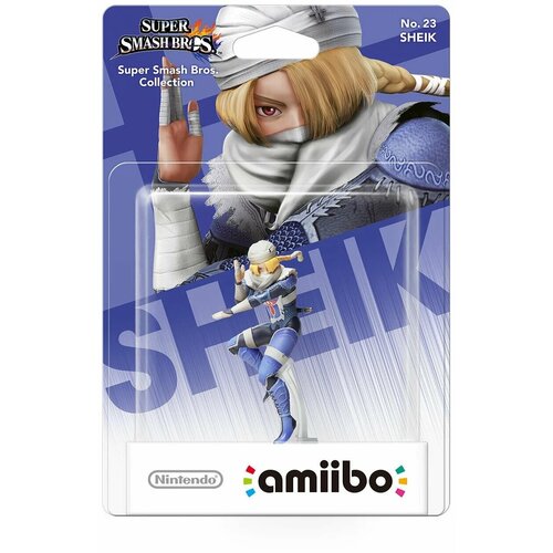 3ds игра nintendo sushi striker the way of sushido Фигурка Amiibo Sheik из The Legend of Zelda: Ocarina of Time (Super Smash Bros. №23)