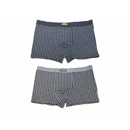 фото Трусы cherano first, 2 шт., размер 50, синий, серый