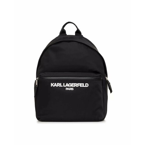 Рюкзак Karl Lagerfeld 105854, фактура матовая, гладкая, черный