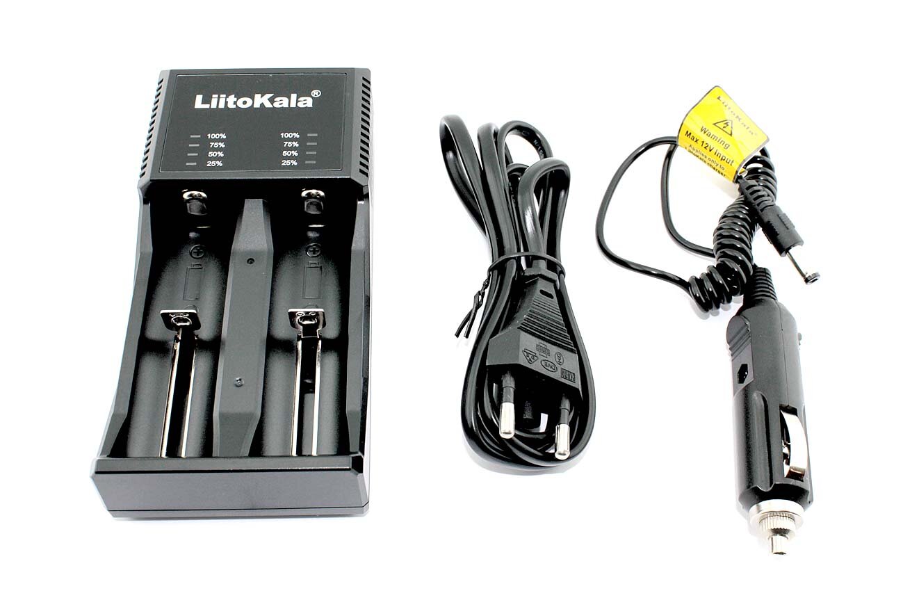 Зарядное устройство LiitoKala Lii-PL2 + CAR charger 12В