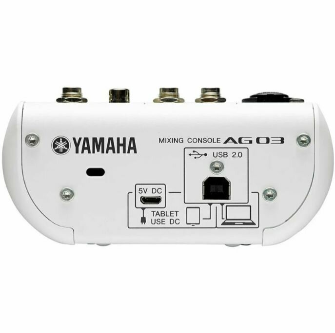 Набор для стриминга "Yamaha AG03 - Контроллер для стрима" Белый — фото 8