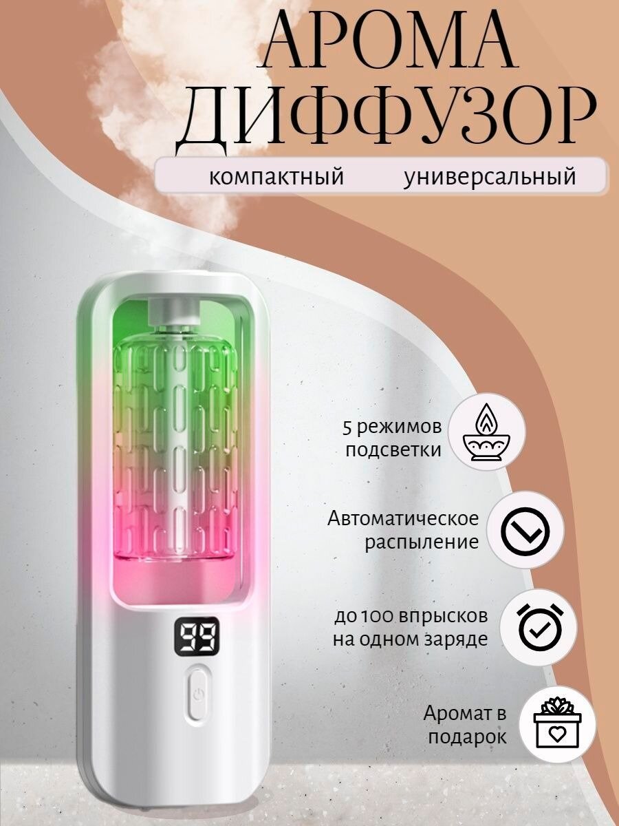 фото Аромадиффузор с автоматическим освежителем воздуха