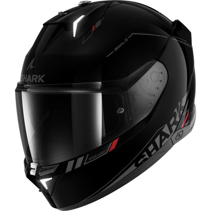 Мотошлем интеграл Shark SKWAL i3 BLANK SP Black/Anthracite/Red, XXL