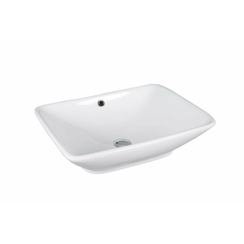 Раковина накладная CULTO MONET 550430160 прямоугольная белая 7363₽