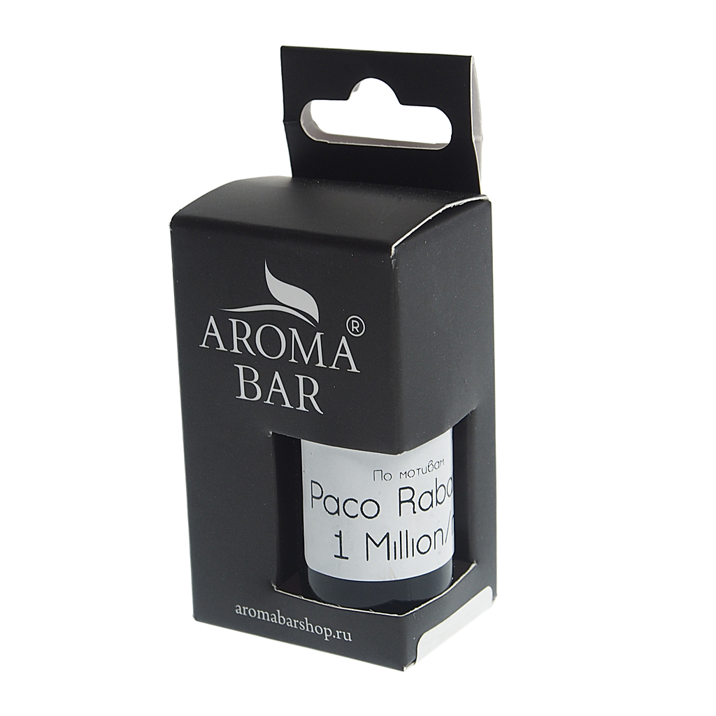 Ароматизатор масляный (Paco Rabanne 1 Million) 10мл в крафтовой коробке AROMA BAR