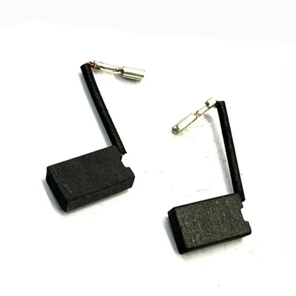 фото Электроугольная щетка 6х12х20 мм, проводок клемма-мама подходит для перфоратора Интерскол П-45 (комплект 2 шт.)