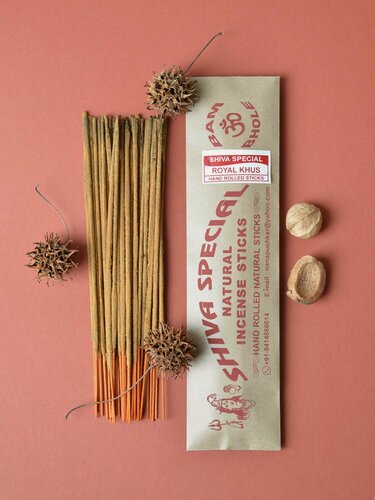 Изображение товара ROYAL KHUS индийские благовония-палочки (Shiva Special)