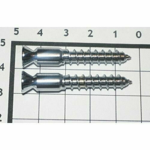 Опоры тремоло (саморез) Schaller Хром (2 шт) schaller 20040202