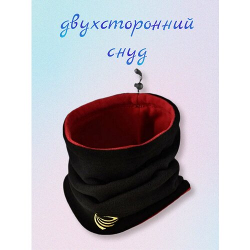 фото Шарф , черный, красный fedor accessories