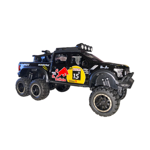 Металлическая машинка 1:28 (23 см) Ford Raptor F150 черный