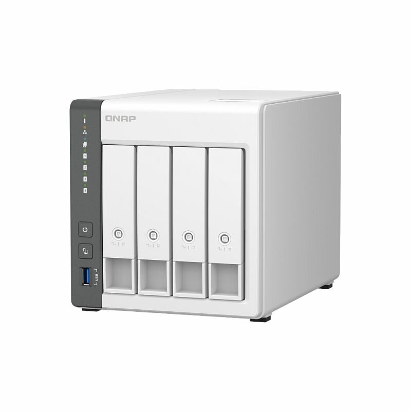 Сетевое хранилище NAS QNAP D4 (Rev. C), официальная гарантия — фото 1