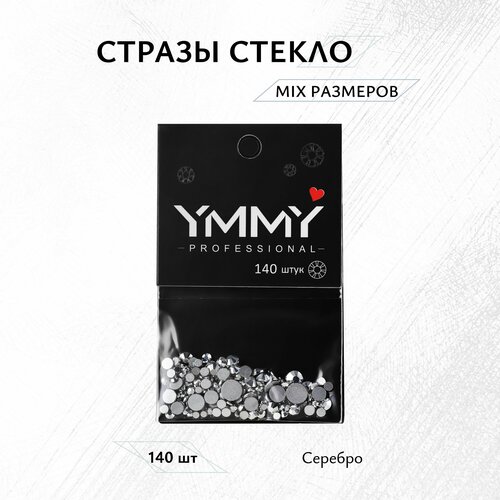 Набор страз для маникюра YMMY Professional, 140 шт ymmy professional втирка единорог