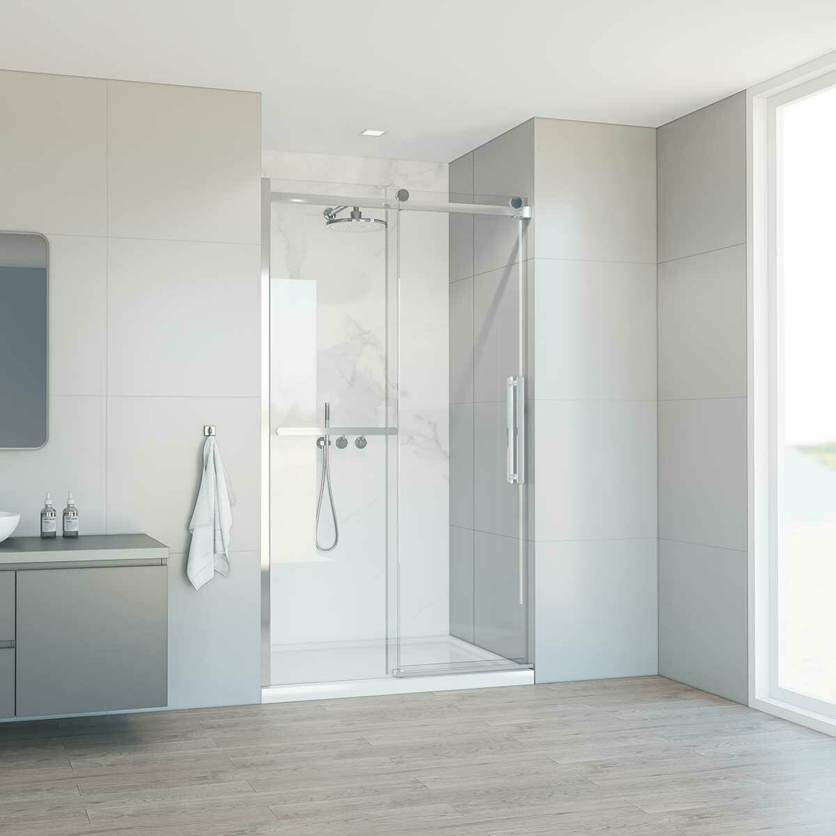 Душевая дверь Vincea como soft vds-1cs120cl 1200 хром стекло прозрачное vds-1cs120cl