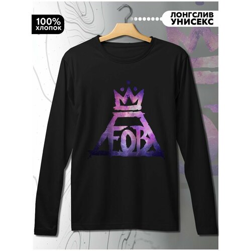 фото Лонгслив hypnotica, размер l, черный