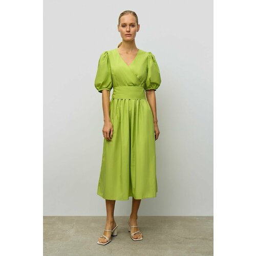 фото Платье baon, размер 52, зеленый