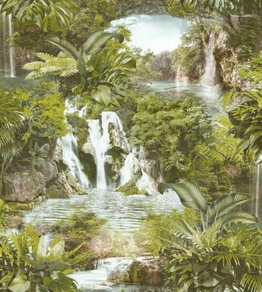 фото Обои бумажные моющиеся Саратовские обои Амазонка Ф750-02, 0,53 м, 10 м.