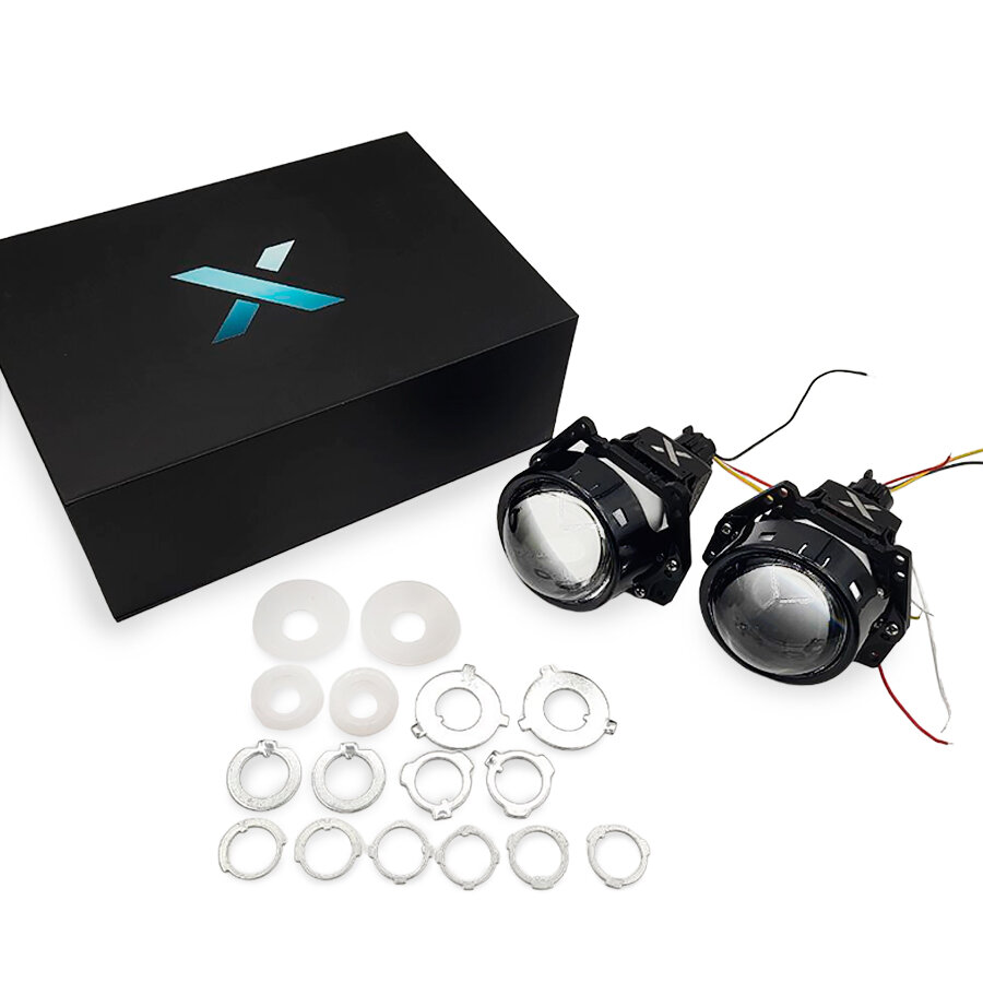 Светодиодный би-модуль в фары ближнего и дальнего света biled DIXEL X LED YH3 3.0" 4500K 12V (1 шт) — фото 11